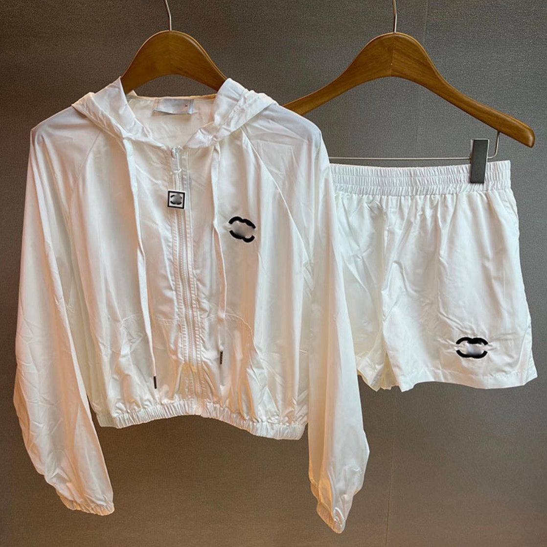 CC Windbreaker Shorts Set