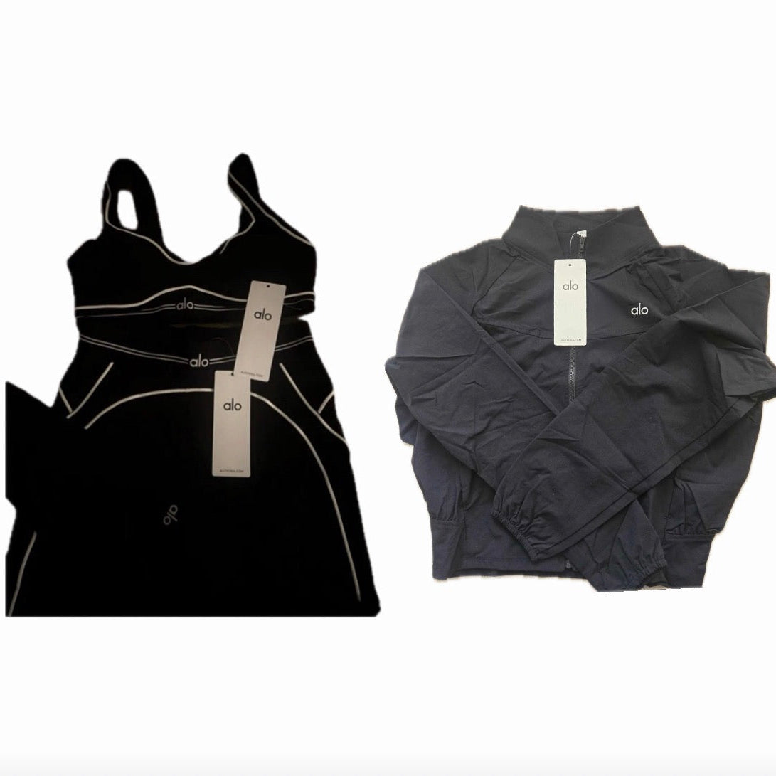A Gym Set + Windbreaker Set